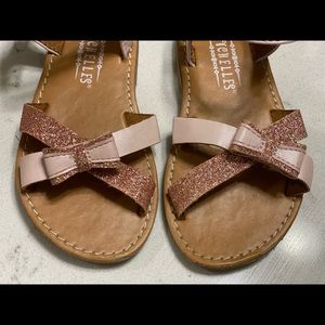 Seychelles Glitter Cross Strap Sandals